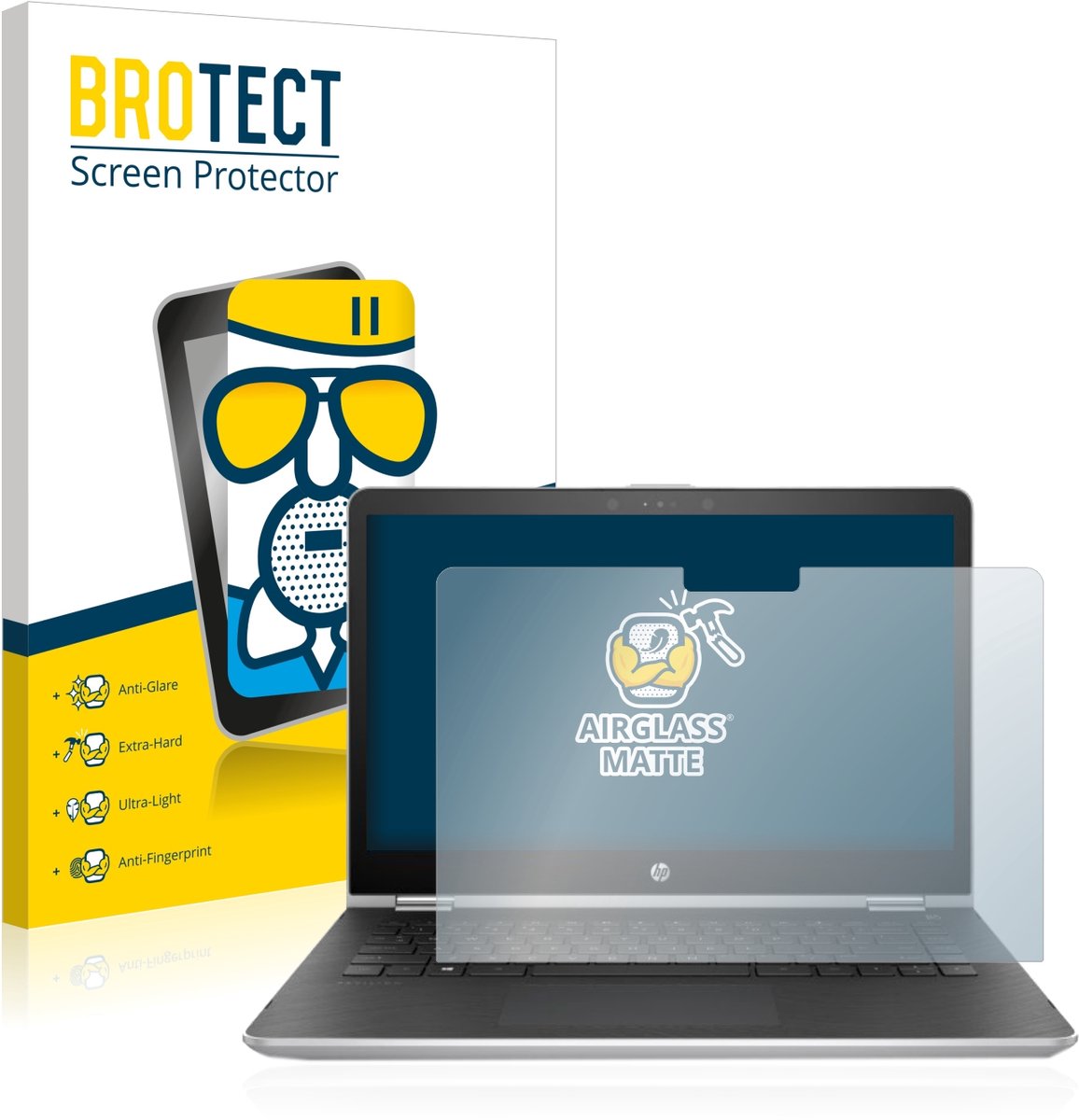 BROTECT - Screenprotector voor Uniden SDS100E - Folie Beschermfolie Beschermglas matte