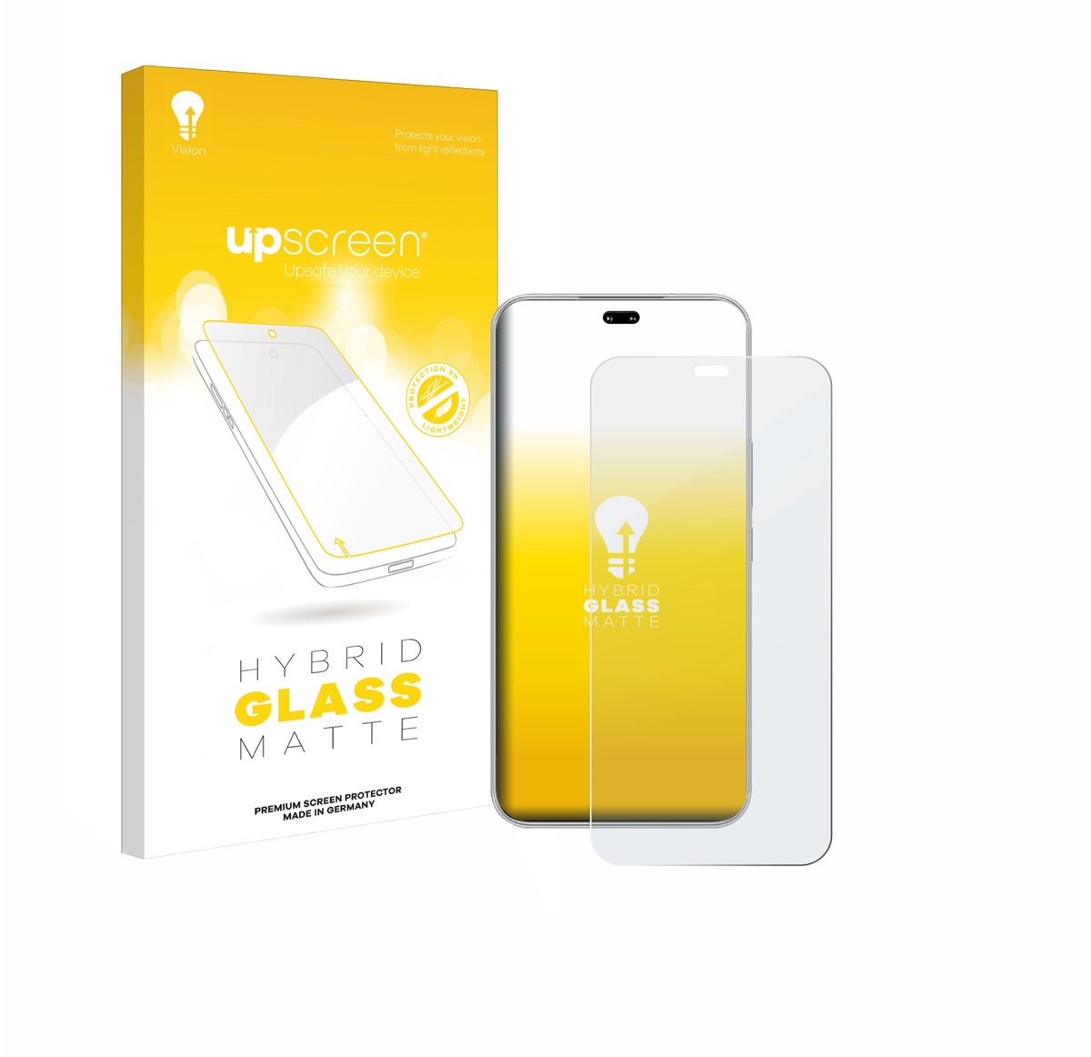 upscreen - Screenprotector voor Honor 400 Pro - Folie Beschermfolie Beschermglas matte