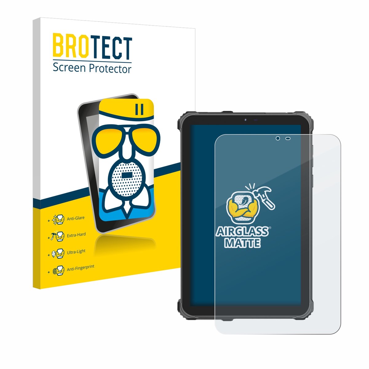 BROTECT - Screenprotector voor Oukitel RT3 Pro - Folie Beschermfolie Beschermglas matte