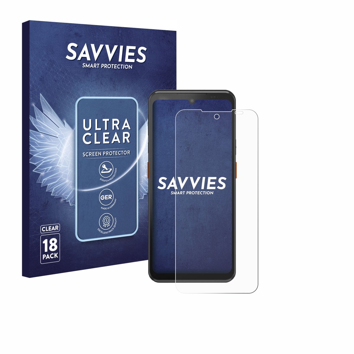 Savvies - Screenprotector voor Summi L3 - Folie Beschermfolie transparant 18 Stuks