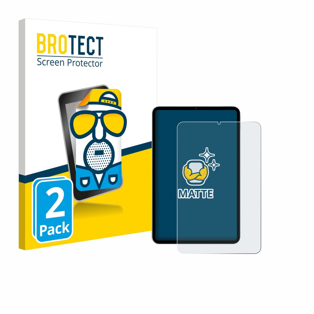 BROTECT - Screenprotector voor Xiaomi Pad Mini - Folie Beschermfolie matte 2 Stuks