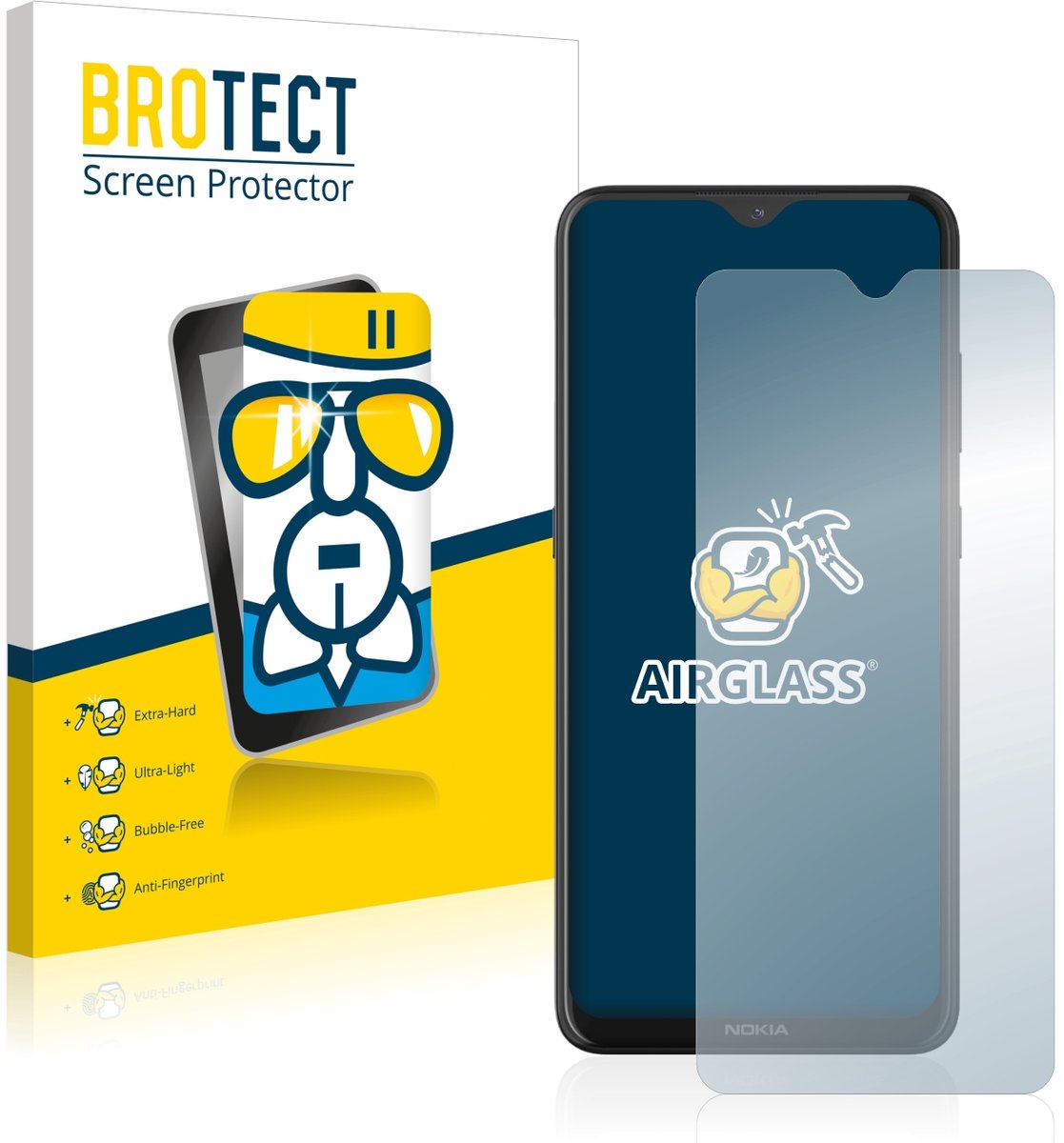 Screenprotector voor Nokia 5.3 Beschermglas transparant