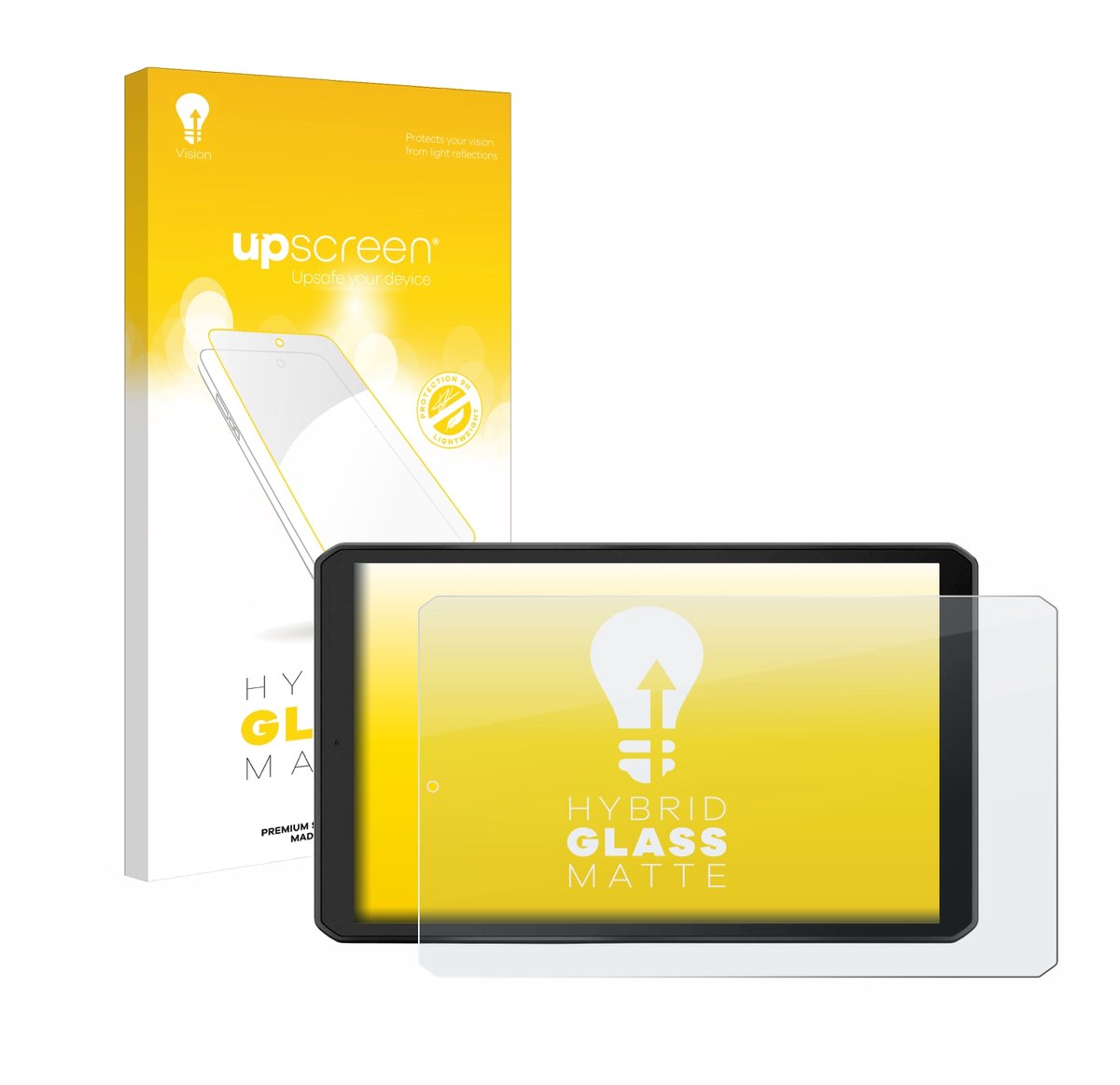 upscreen - Screenprotector voor Garmin Camper 895 - Folie Beschermfolie Beschermglas matte