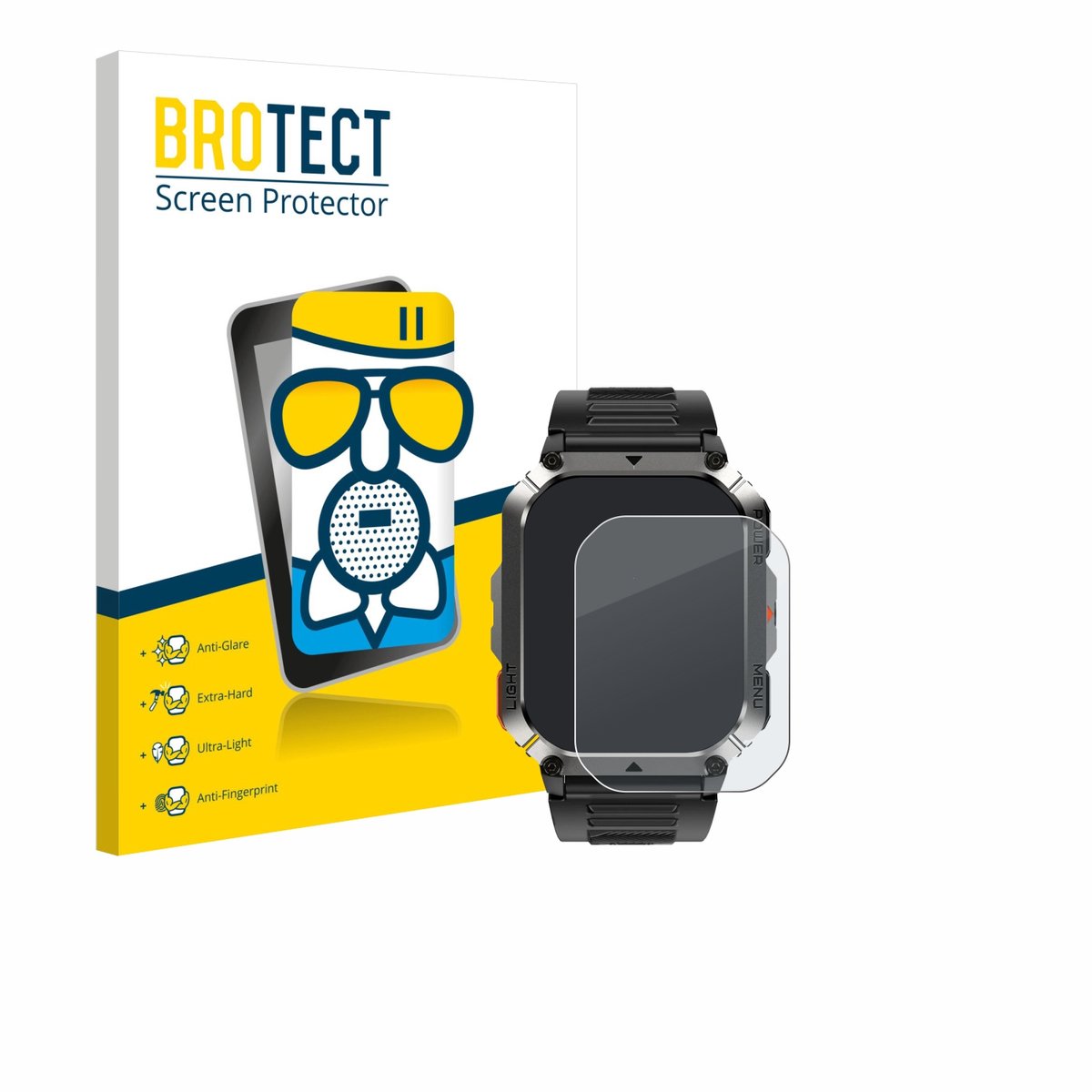 BROTECT - Screenprotector voor Blackview W70 Pro - Folie Beschermfolie Beschermglas matte