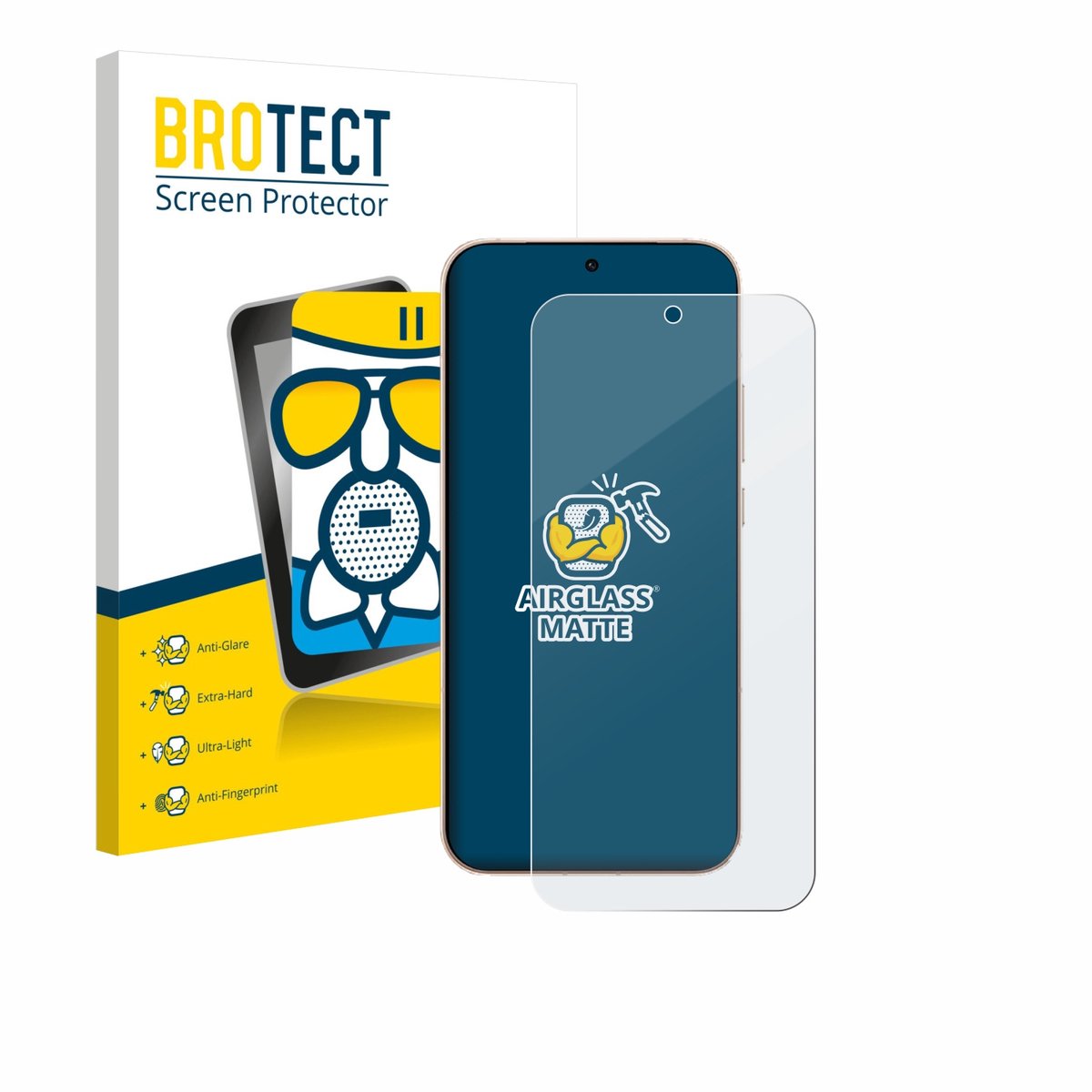 BROTECT - Screenprotector voor Oppo Reno 15 Pro - Folie Beschermfolie Beschermglas matte