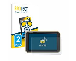 BROTECT - Screenprotector voor Garmin Overlander - Folie Beschermfolie matte 2 Stuks