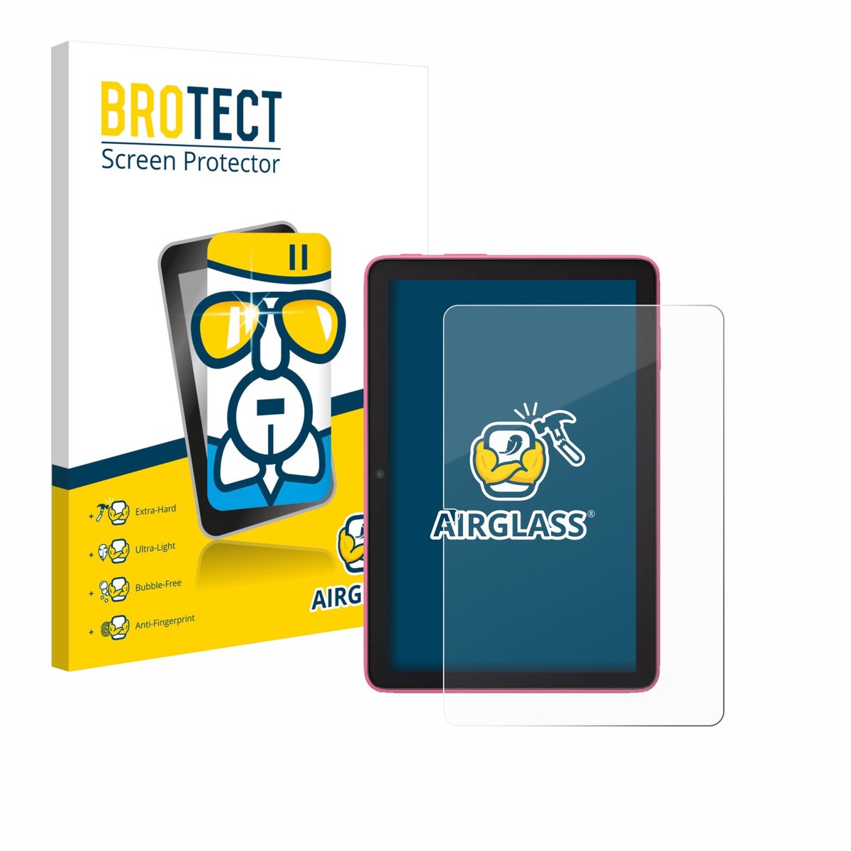Screenprotector voor Amazon Fire HD 8 2024 Beschermglas transparant