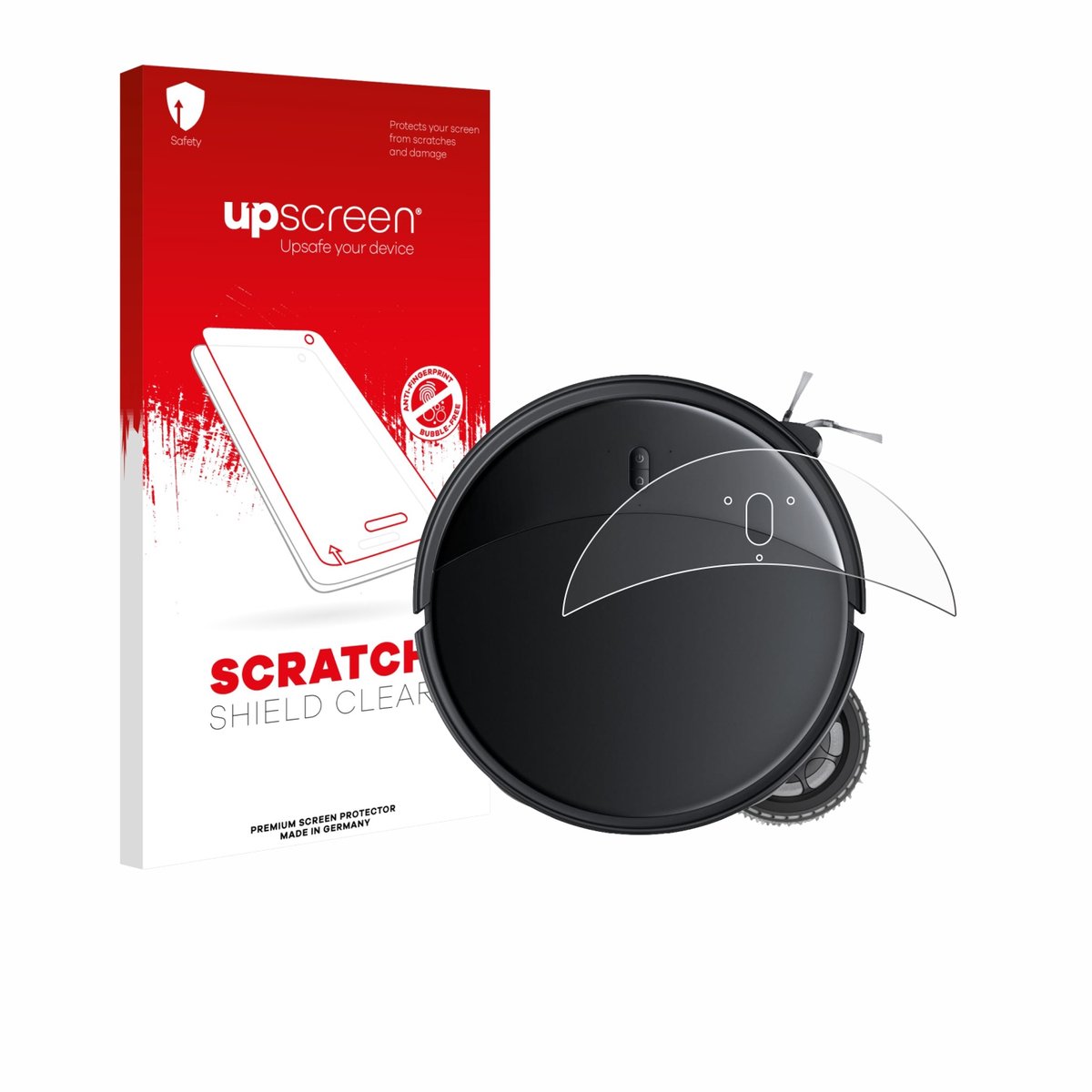 upscreen - Screenprotector voor Roborock Saros 10R - Folie Beschermfolie transparant
