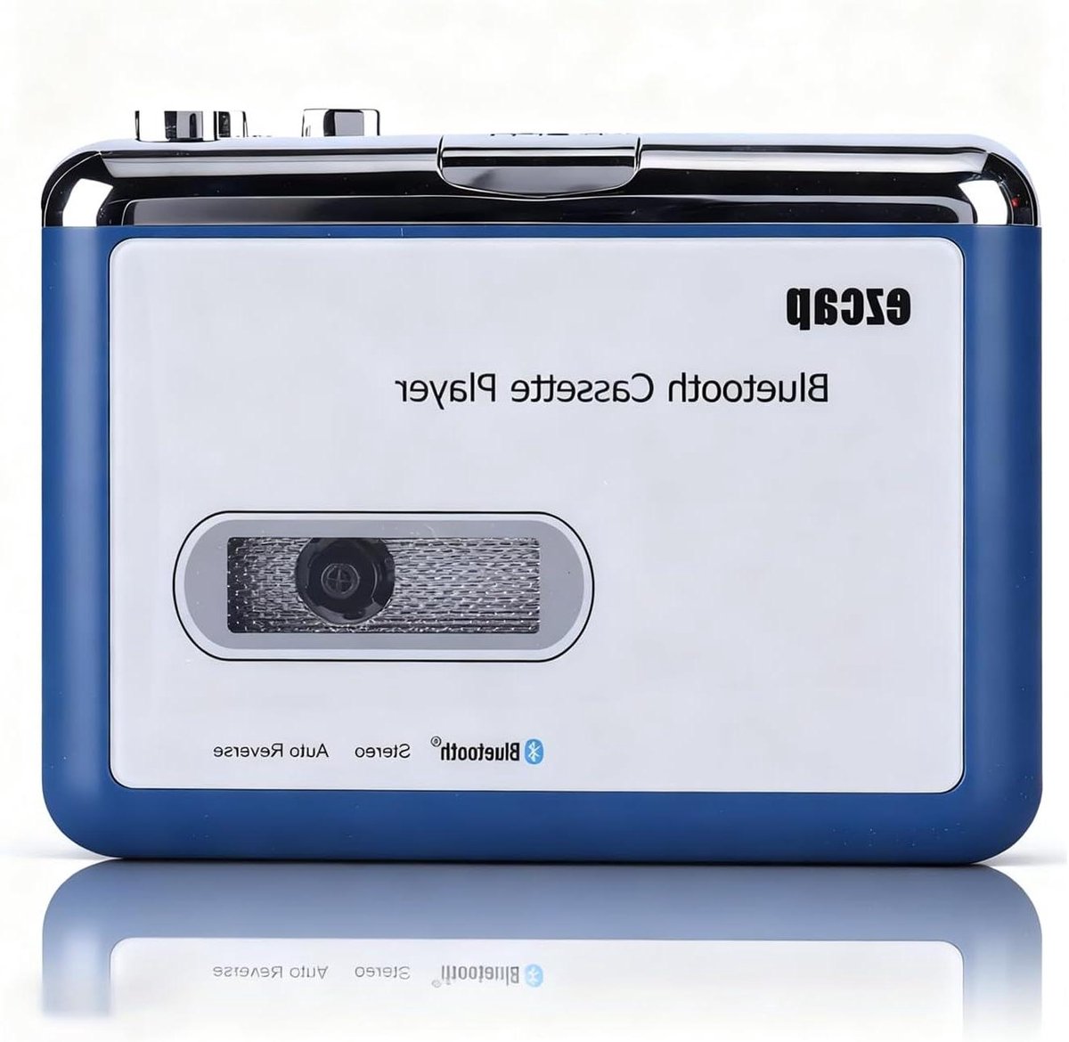 Allecto- Bluetooth-cassettespeler - Auto Reverse - Bluetooth-uitgang - Tape Player - Hoofdtelefoonluidspreker - Automatische tape-flip - Geschikt voor vintage audio - Zwart - Retro design - ABS-materiaal integration.