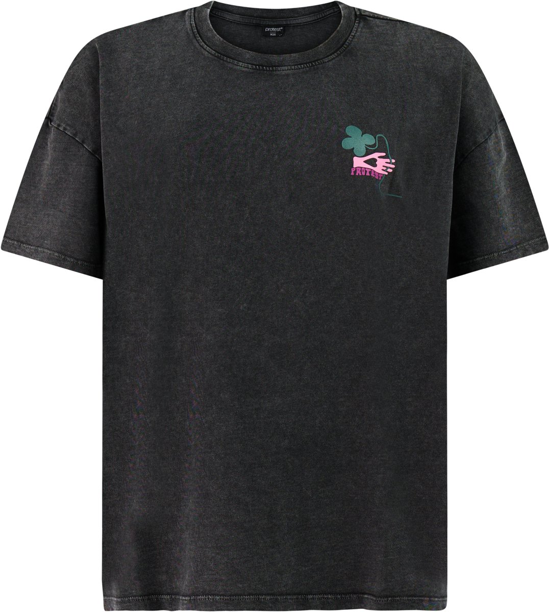 Protest PRTBentes T-shirt Dames Loose fit Zwart