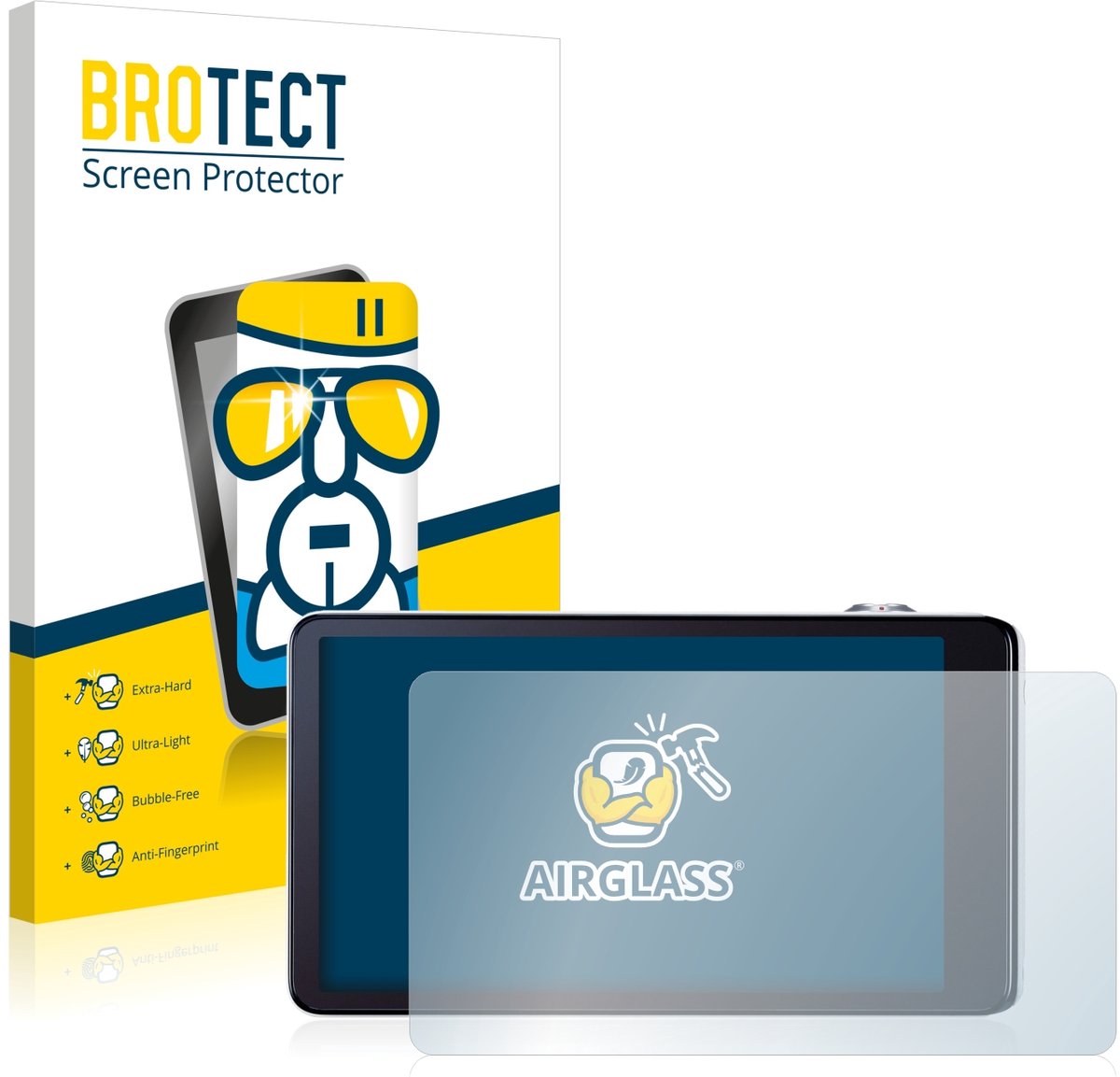 Screenprotector voor Samsung Galaxy Camera EK-GC110 Beschermglas transparant