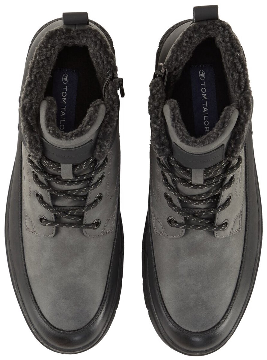 Tom Tailor - Waterdichte laarzen met voering - Maat 41 - grey