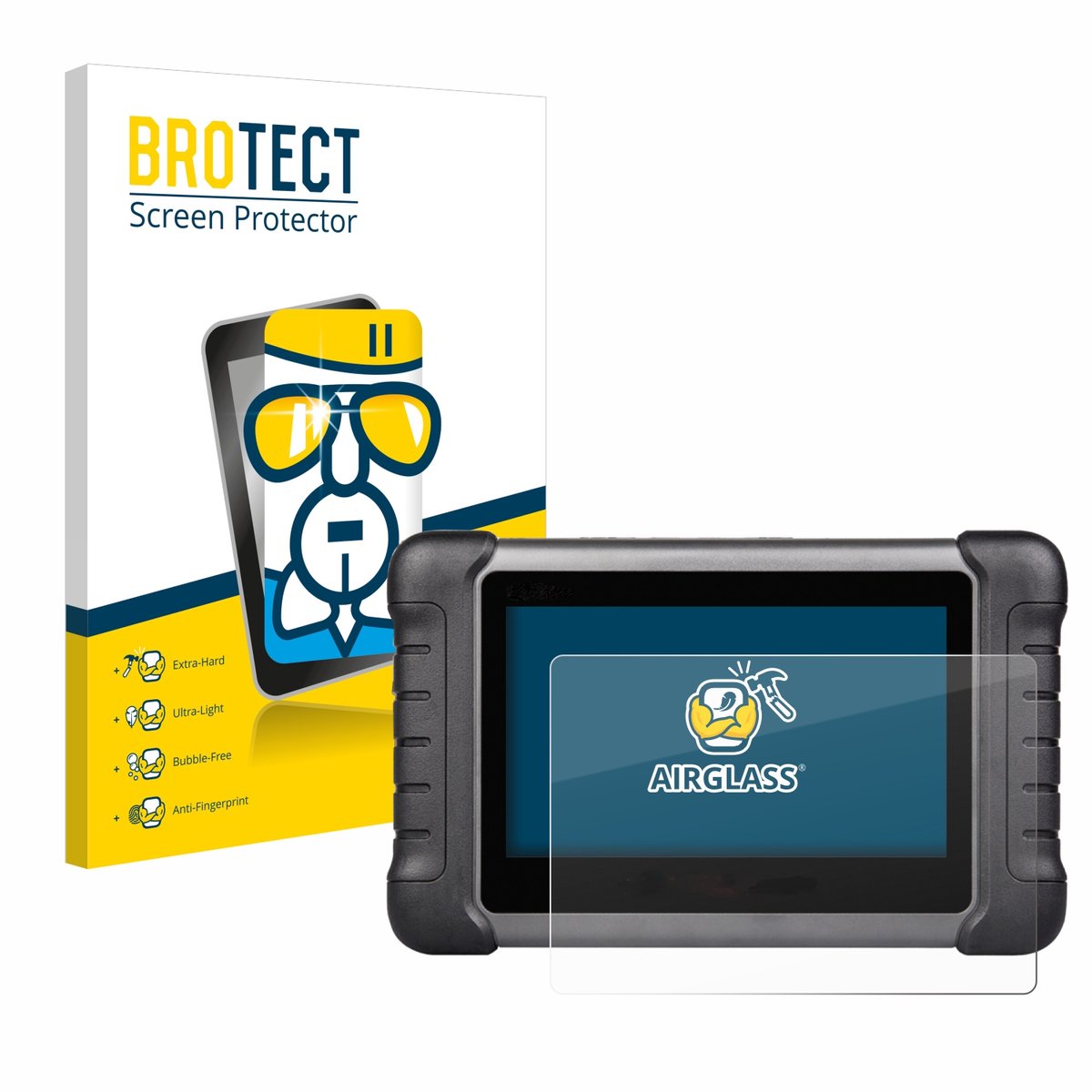 Screenprotector voor Autel MaxiCheck MX808s Beschermglas transparant