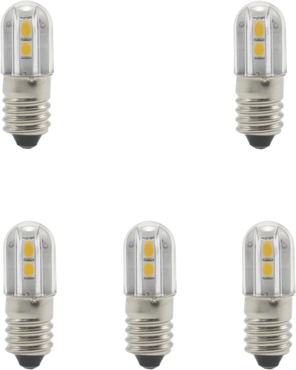 LED E10 Lampen 1W 100 Lumen Warm Wit 240V