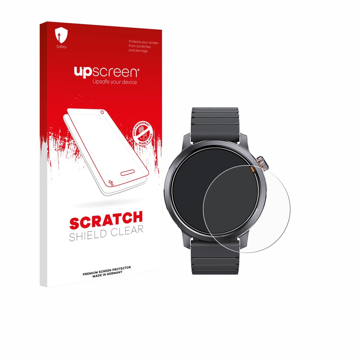 upscreen - Screenprotector voor Kospet ORB 1.43" - Folie Beschermfolie transparant