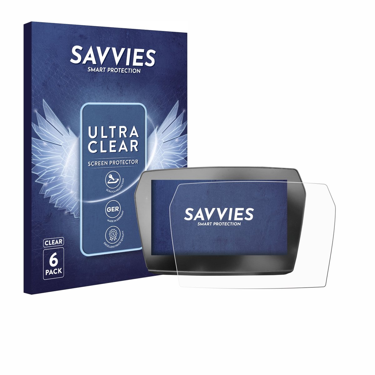 Savvies - Screenprotector voor Voge 625 2025 - Folie Beschermfolie transparant 6 Stuks