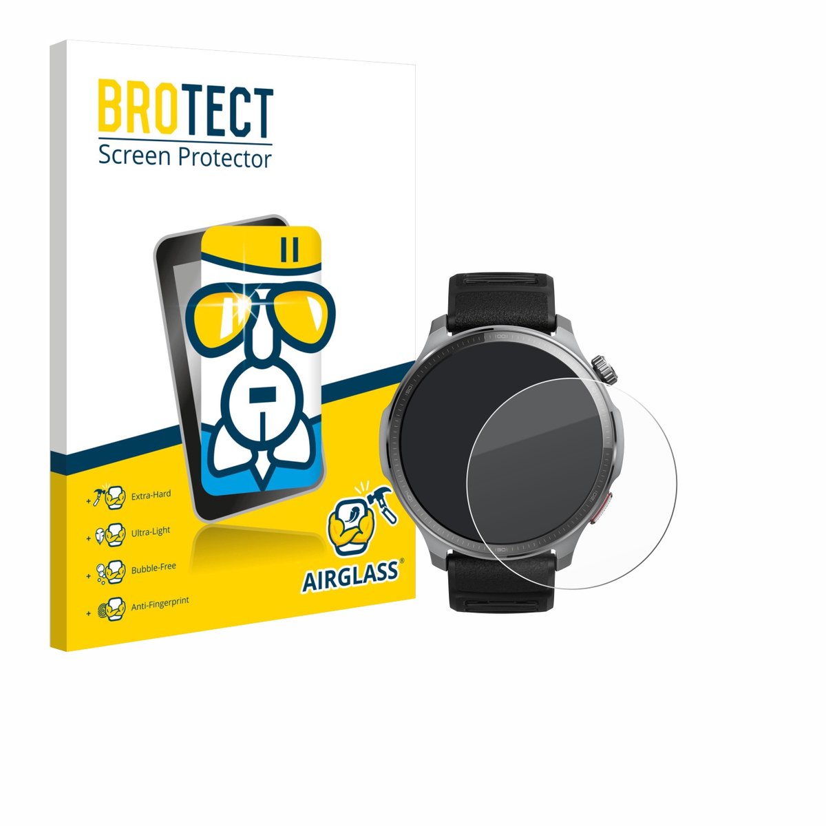 Screenprotector voor Huami Amazfit Balance 2 XT Beschermglas transparant