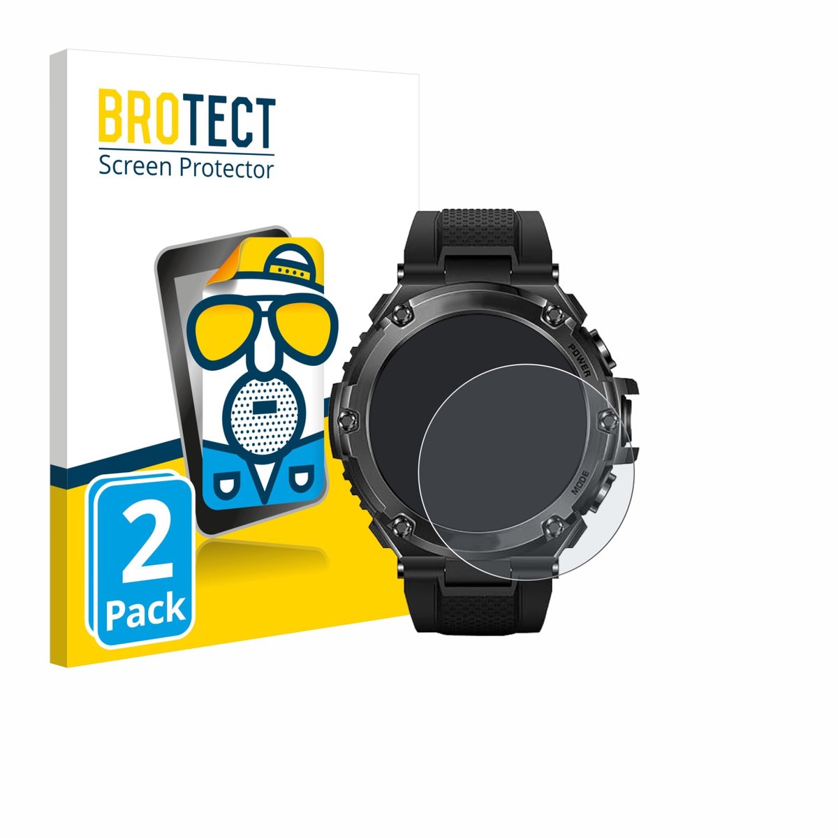 BROTECT - Screenprotector voor Stahlgear Titan Pro - Folie Beschermfolie matte 2 Stuks