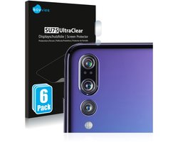 Savvies - Screenprotector voor Huawei P20 Pro (ALLEEN Camera Lens) - Folie Beschermfolie transparant 6 Stuks
