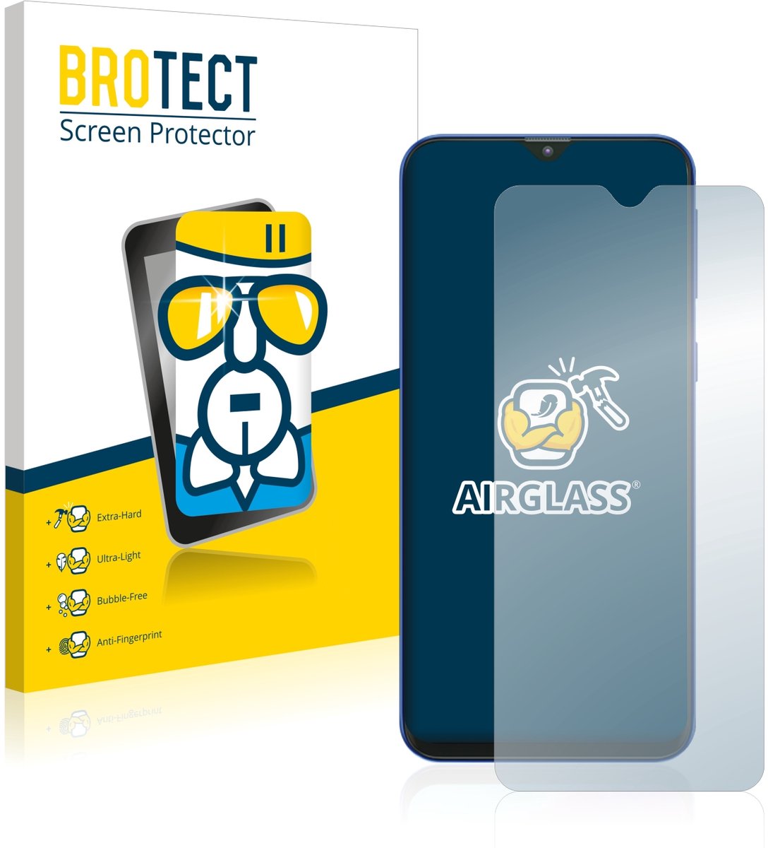 Screenprotector voor Samsung Galaxy M20 Beschermglas transparant