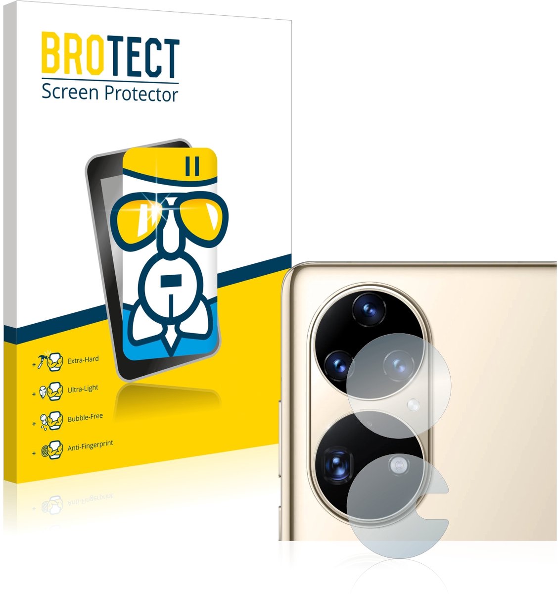 Screenprotector voor Huawei P50 Pro (ALLEEN Camera Lens) Beschermglas transparant