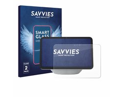 2 Stuks Savvies Screenprotector - geschikt voor Amazon Echo Show 11 2025 - beschermfolie glas transparant