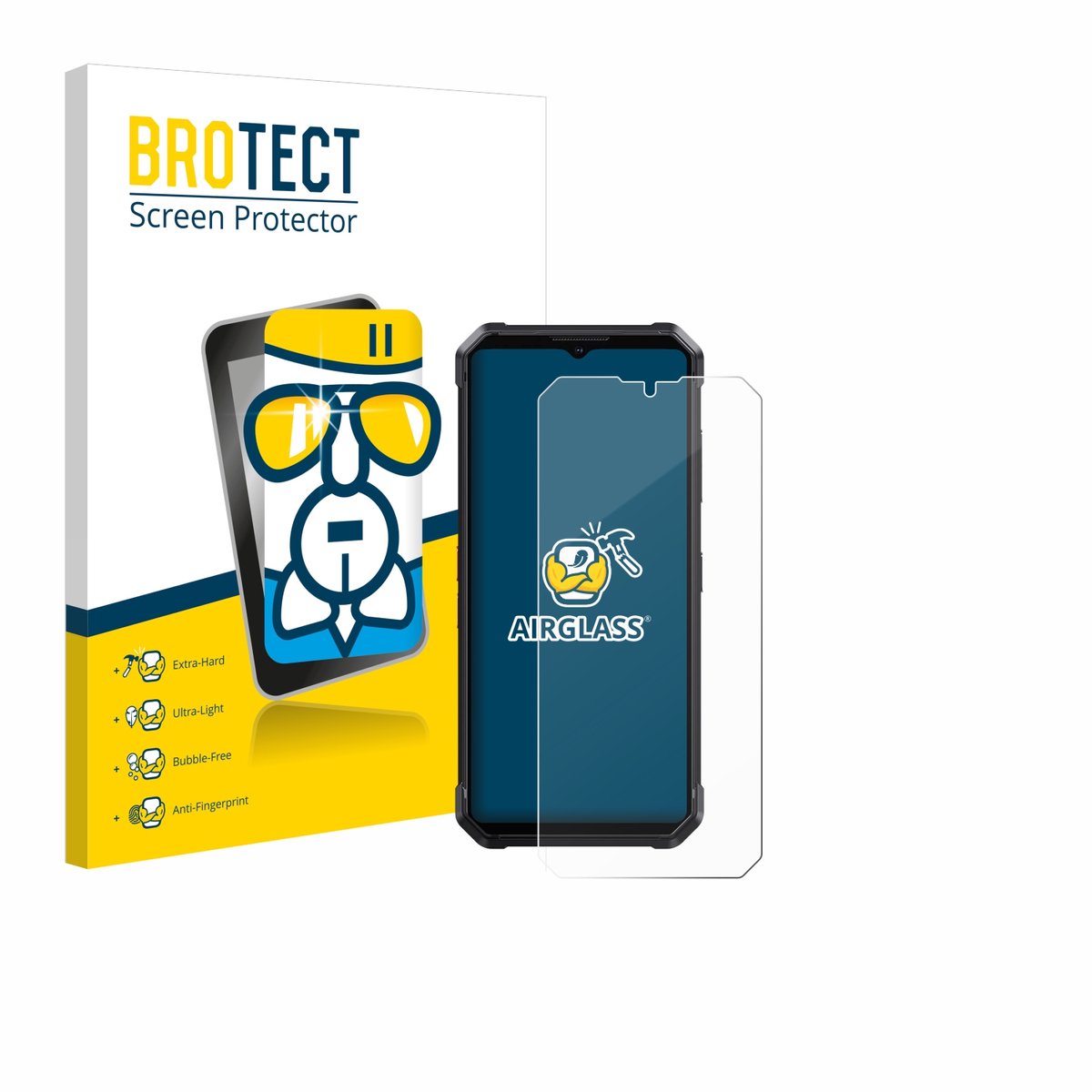 Screenprotector voor Fossibot F106 Pro Beschermglas transparant