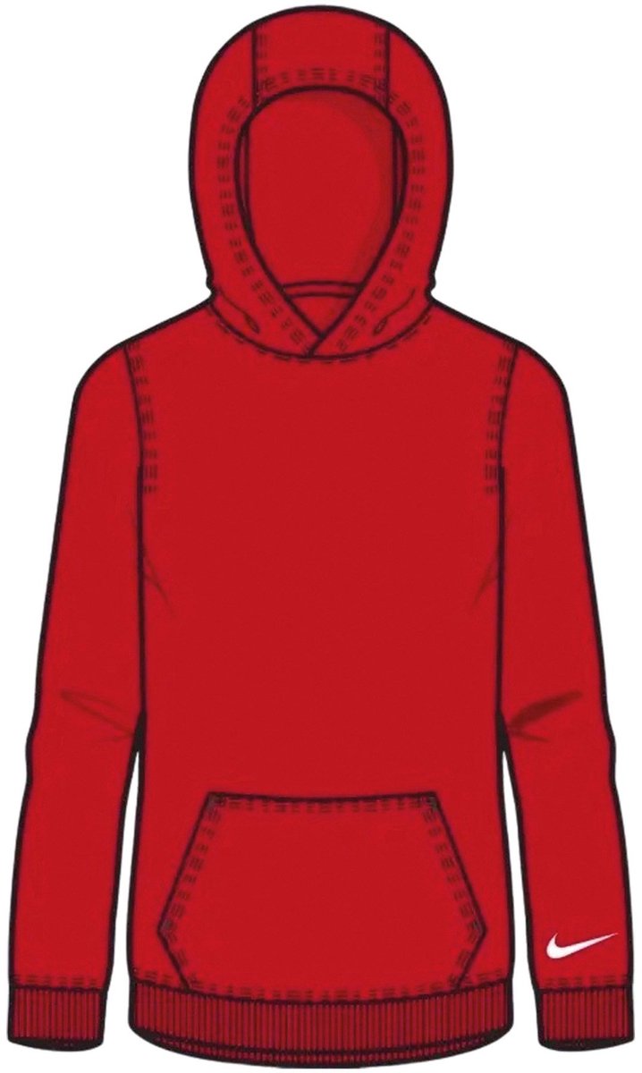 Nike Park 26 Fleece Hoodie Junior Rood