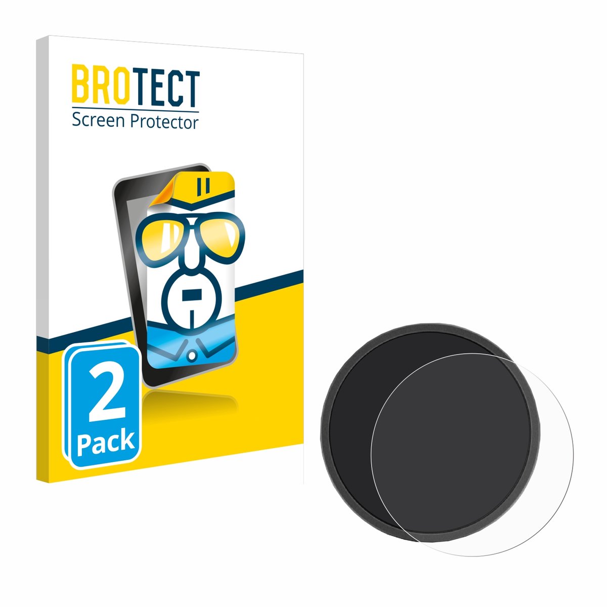 BROTECT - Screenprotector voor Beeline Moto - Folie Beschermfolie transparant 2 Stuks