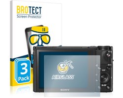 Screenprotector 3 Stuks voor Sony Cyber-Shot DSC-RX100 VI Beschermglas transparant