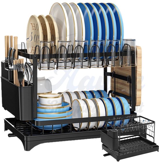 Koop Eva Solo - Washing-up rack - Black - 2x46x29 cm - Gratis verzending