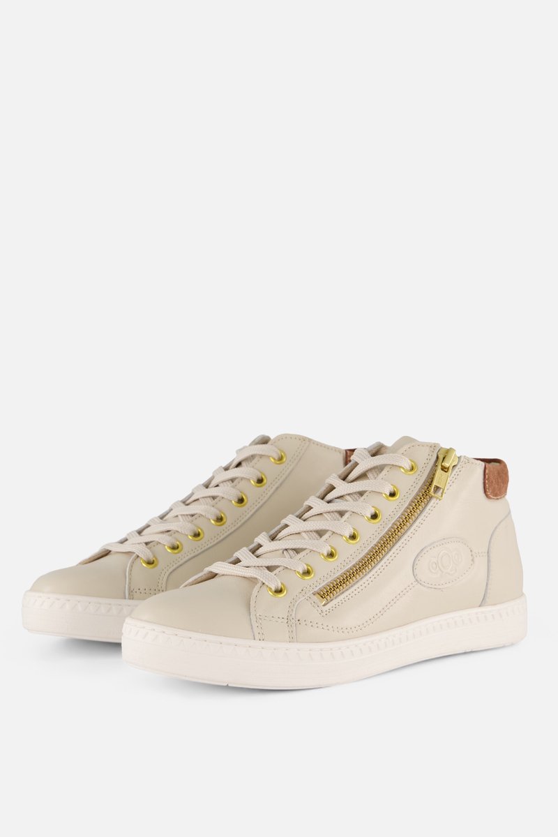Aqa Sneakers wit Leer - Maat 40