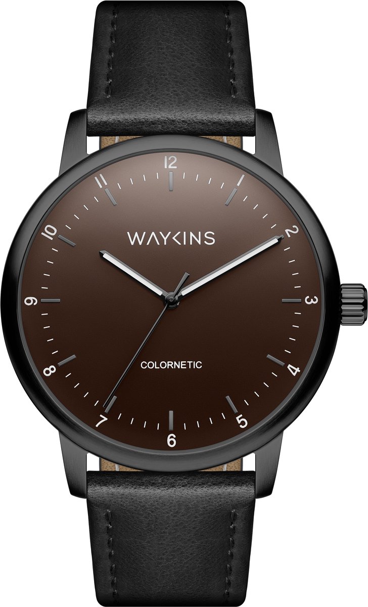 Colornetic | Zwart Kleurveranderend Horloge