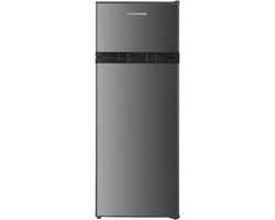 Heinner HF-HM2206INVXD Koel-vriescombinatie 206 L – Inverter – Mechanische Instelbare Thermostaat – LED-verlichting – Omkeerbare Deur – RVS – 5 Jaar Garantie