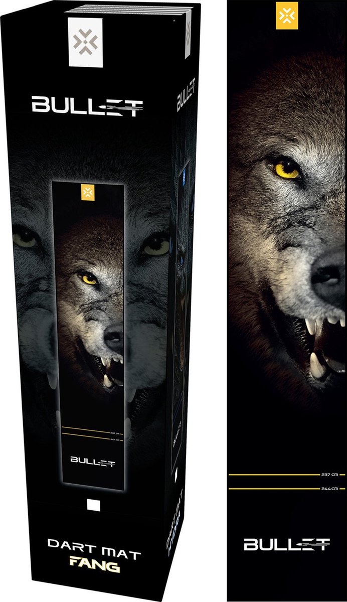 Bullet Carpet Fang Dartmat 300 x 60