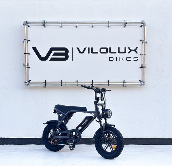 Elektrische Vilolux Fatbike C80 Mini 16″ Legaal Niet-opvoerbaar Hydraulische remmen 2 jaar garantie