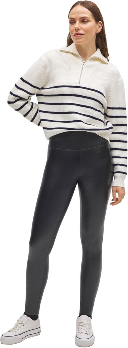 Shaping Leggings met Huid Effect en Platte Buik - Figuurcorrigerend en Compressie