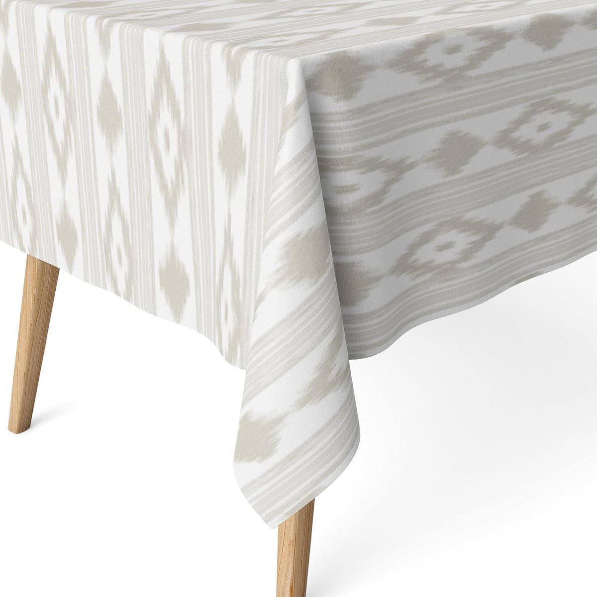 Rond Tafelkleed Hars Gecoat Lichtblauw 140 cm - Water- en Vlekafstotend