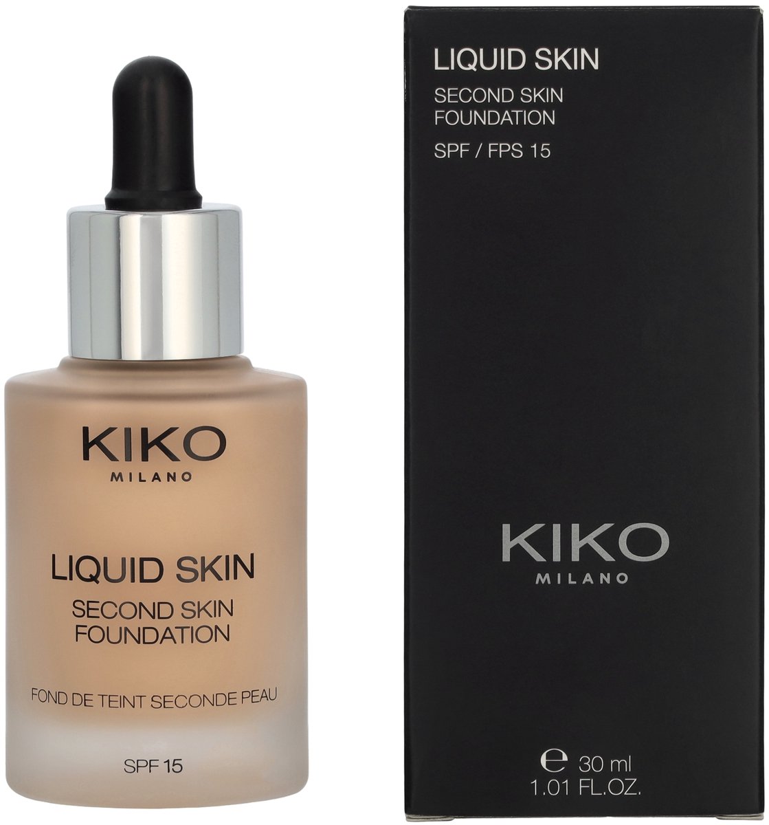 Kiko Milano Liquid Skin Second Skin Foundation