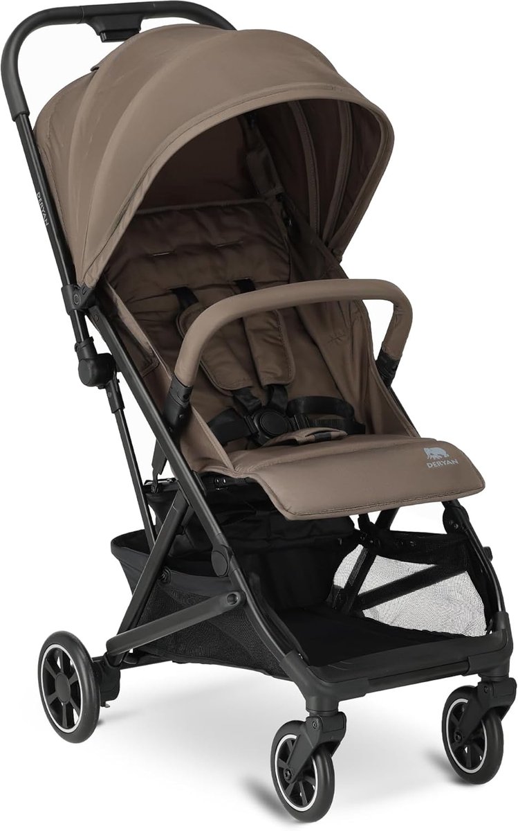 Reisbuggy Lichtgewicht - Compacte Kinderwagen - Onderweg Reizen - Met Eén Hand Opvouwbaar - Tot 22 kg - Hazel