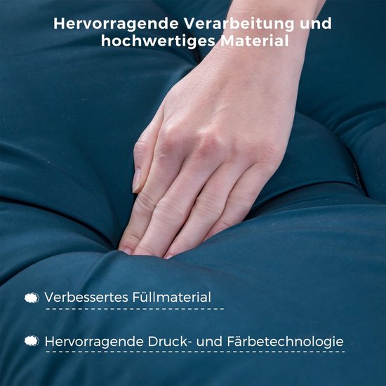 Vloermatras Futon - Japanse Mat - Slapen en Ontspannen - Opvouwbaar en Rolbaar - 190x90cm - Geel — afbeelding 3