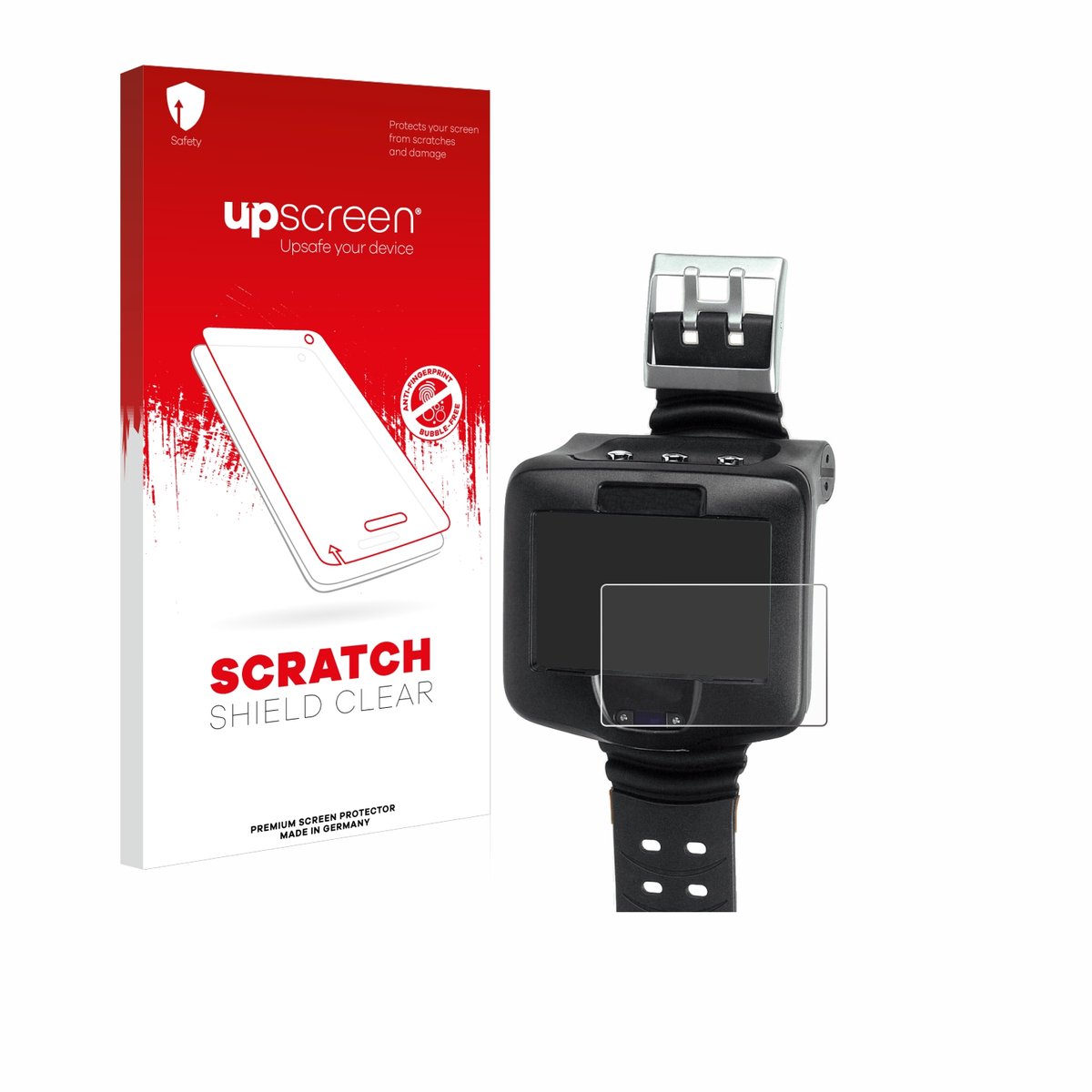 upscreen - Screenprotector voor Uwatec Galileo Luna - Folie Beschermfolie transparant