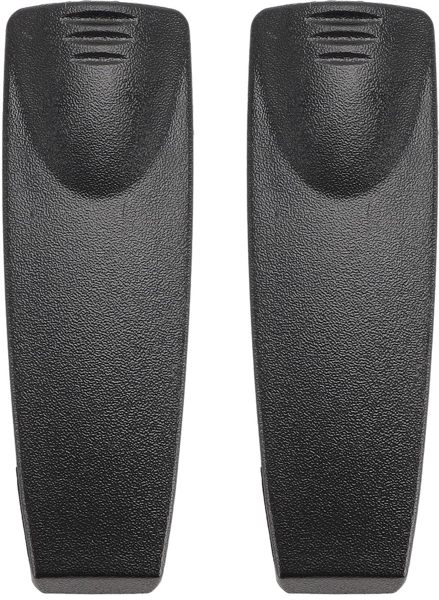 Allecto - Heavy Duty Belt Clip - Radio Belt Clip - Geschikt voor SEPURA STP8000 Series - Zwart - Compatibel met STP8038/STP8035/STP8040/STP9000 - D...