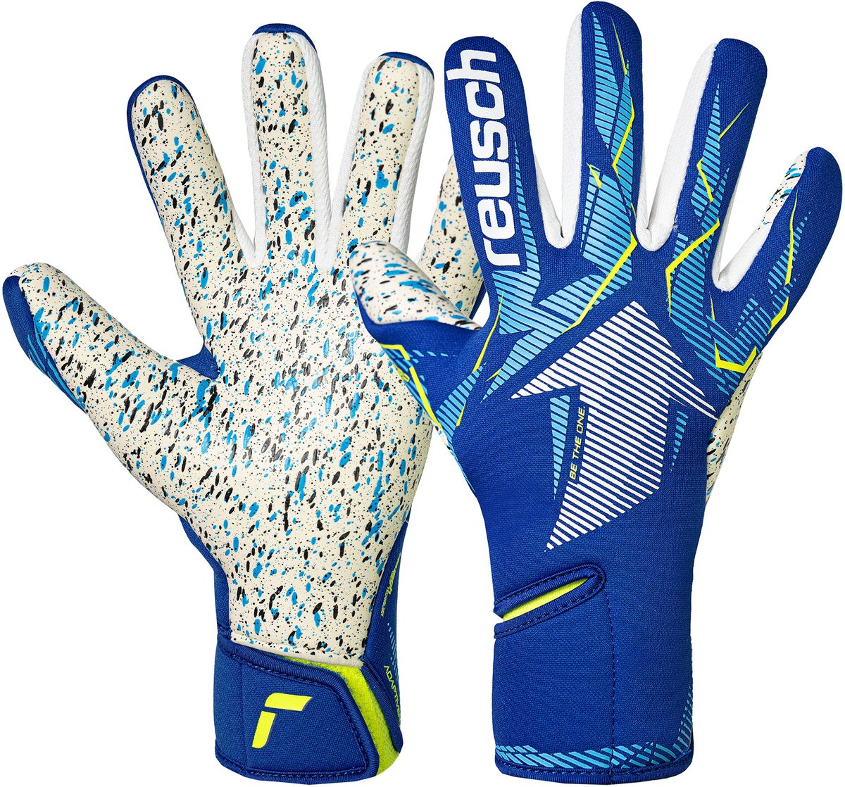 Reusch Fastgrip Fusion Junior Sharp Blue Keepershandschoenen Kinderen - Maat 5