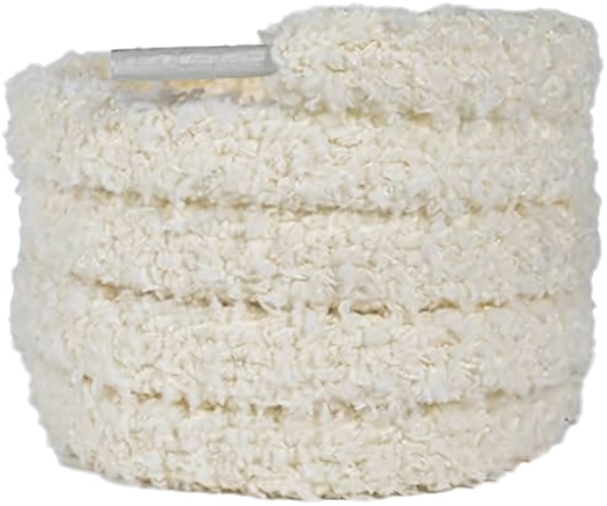 The Kicks Don Fluffy Veters 140 cm - Creme - Pluche