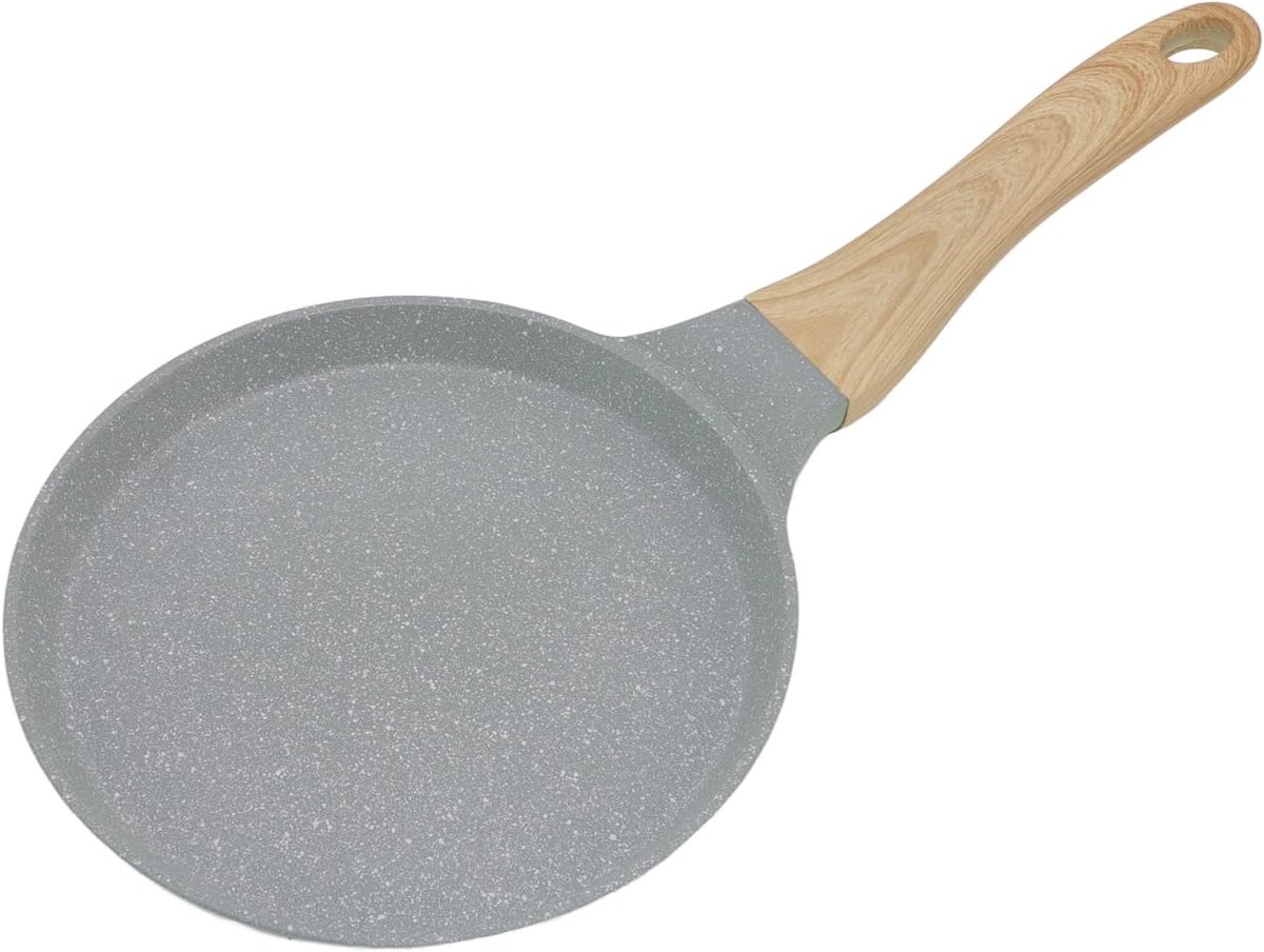 Ontbijtpan - Koekenpan - Eieren bakken - Anti-aanbaklaag - 20 cm - Groen