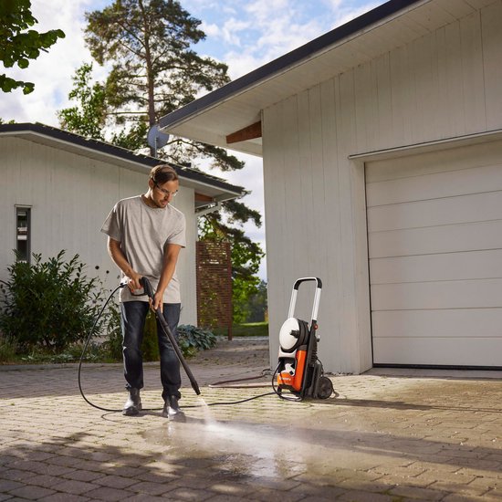 Husqvarna PW 240 Hogedrukreiniger - 140 bar, 465 l/u, 8m UltraFlex Slang, Metalen Pomp, Verstelbare Nozzle & Schuimsproeier van Husqvarna — afbeelding 5