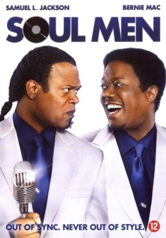 Samuel L. Jackson en Bernie Mac in Soul Men. "Out of sync. Never out of style."