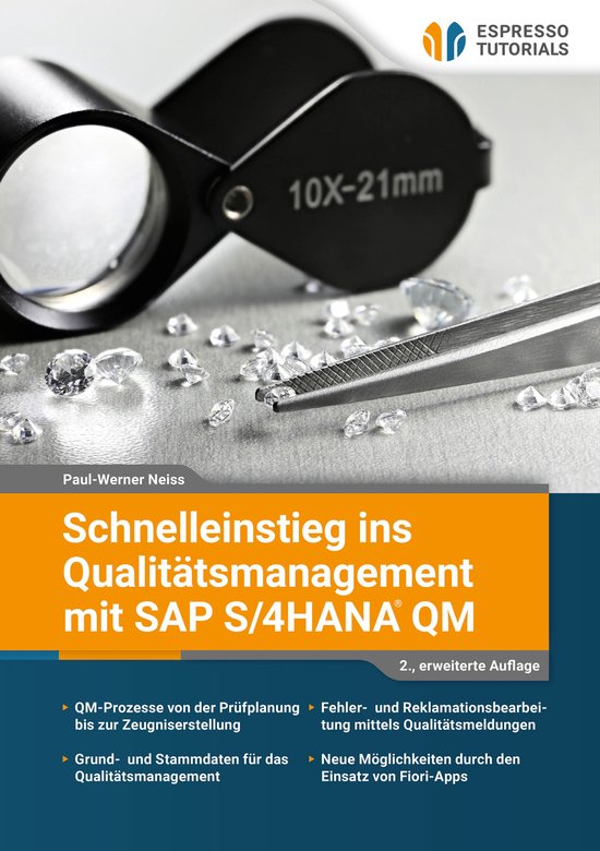 Schnelleinstieg ins Qualitätsmanagement mit SAP QM - cover