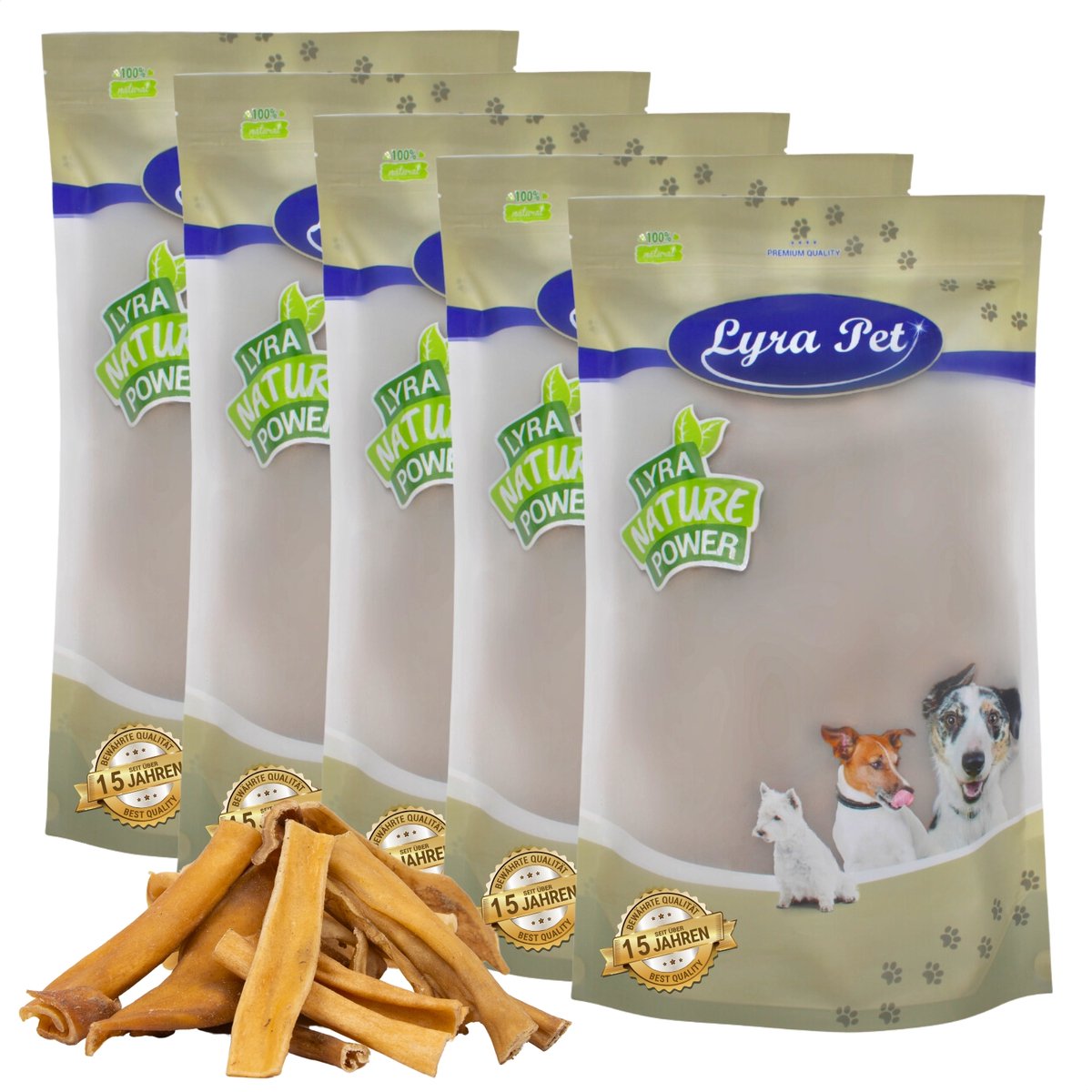 5 kg Lyra Pet® Rundscalp lichtbruin, lichte kleur
